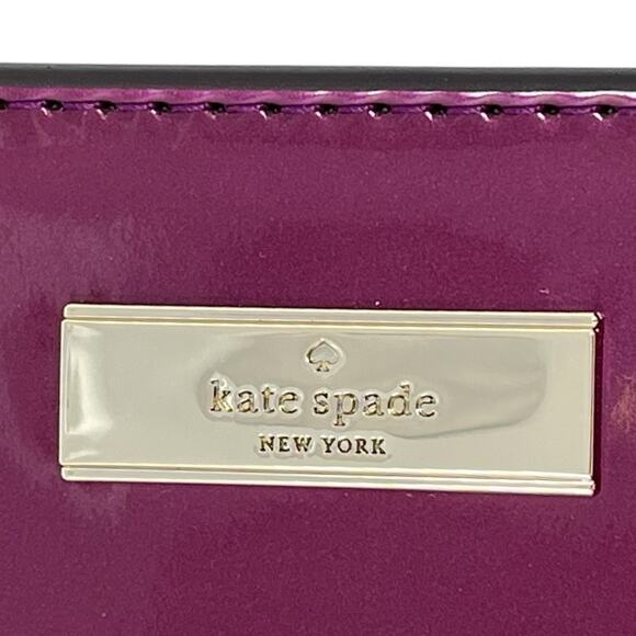 🎁 Kate Spade Glitter Lilly Pochette Dark Raspberry Bag 🆕 New with tags. $249 - Picture 2 of 8